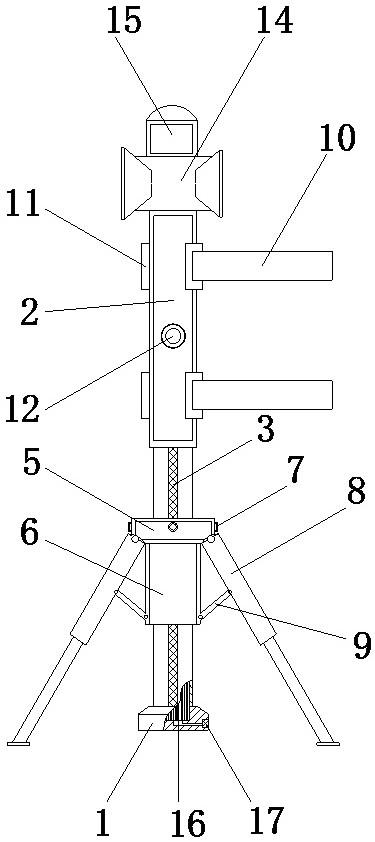 一种具有红外警示功能的车间围护结构的制作方法