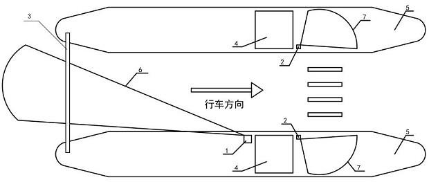 高速公路收费站智能车道安全警示系统的制作方法