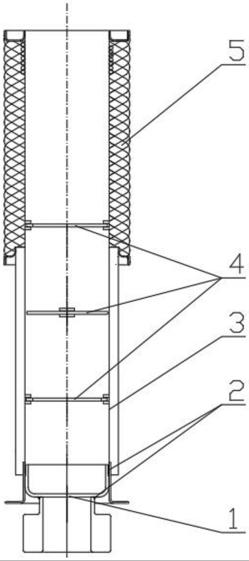 一种电子管灯丝隔热结构的制作方法