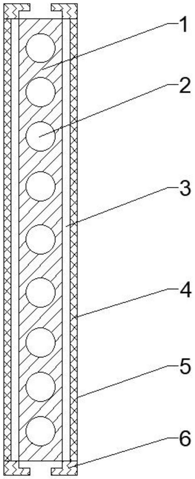 一种绿色建筑用轻质保温隔墙的制作方法