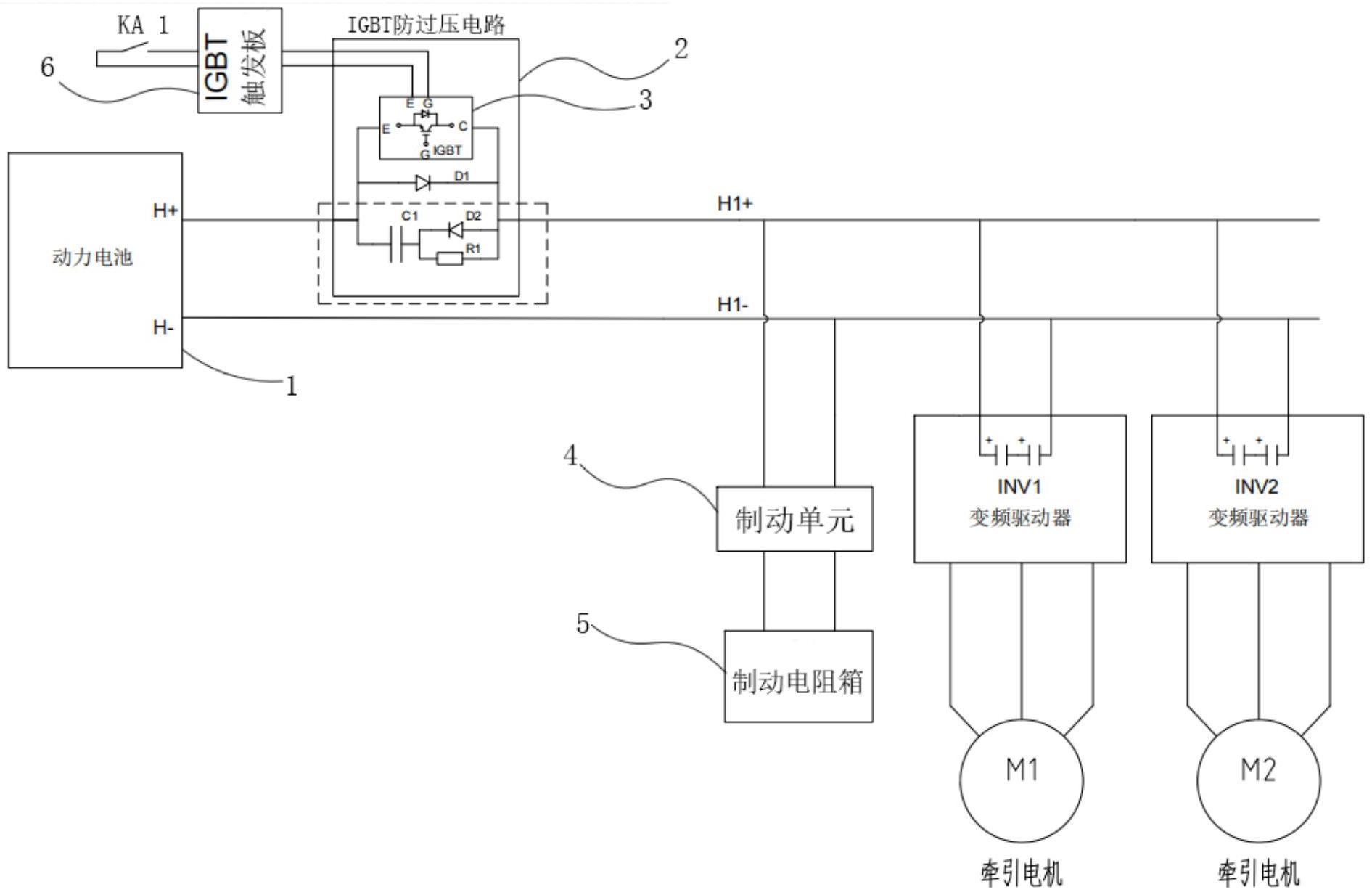 一种动力电池防过压保护系统的制作方法