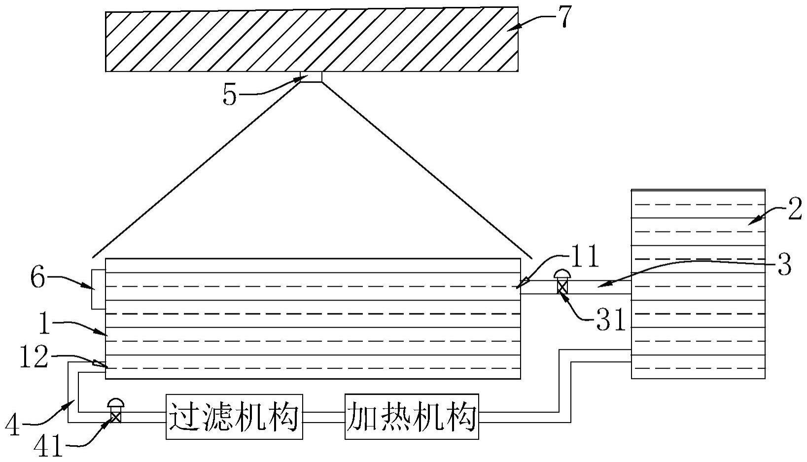 一种恒温泳池供水系统的制作方法