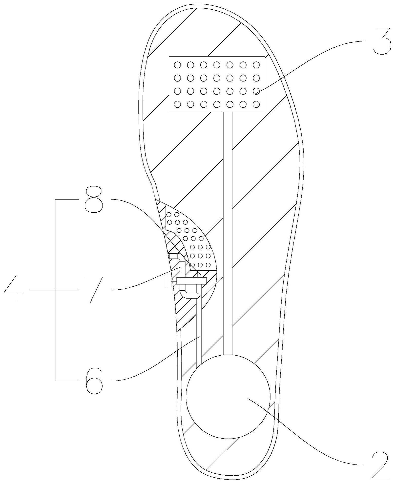 透气鞋底的制作方法